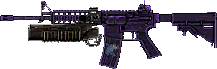 Colt M4A1 Черепа